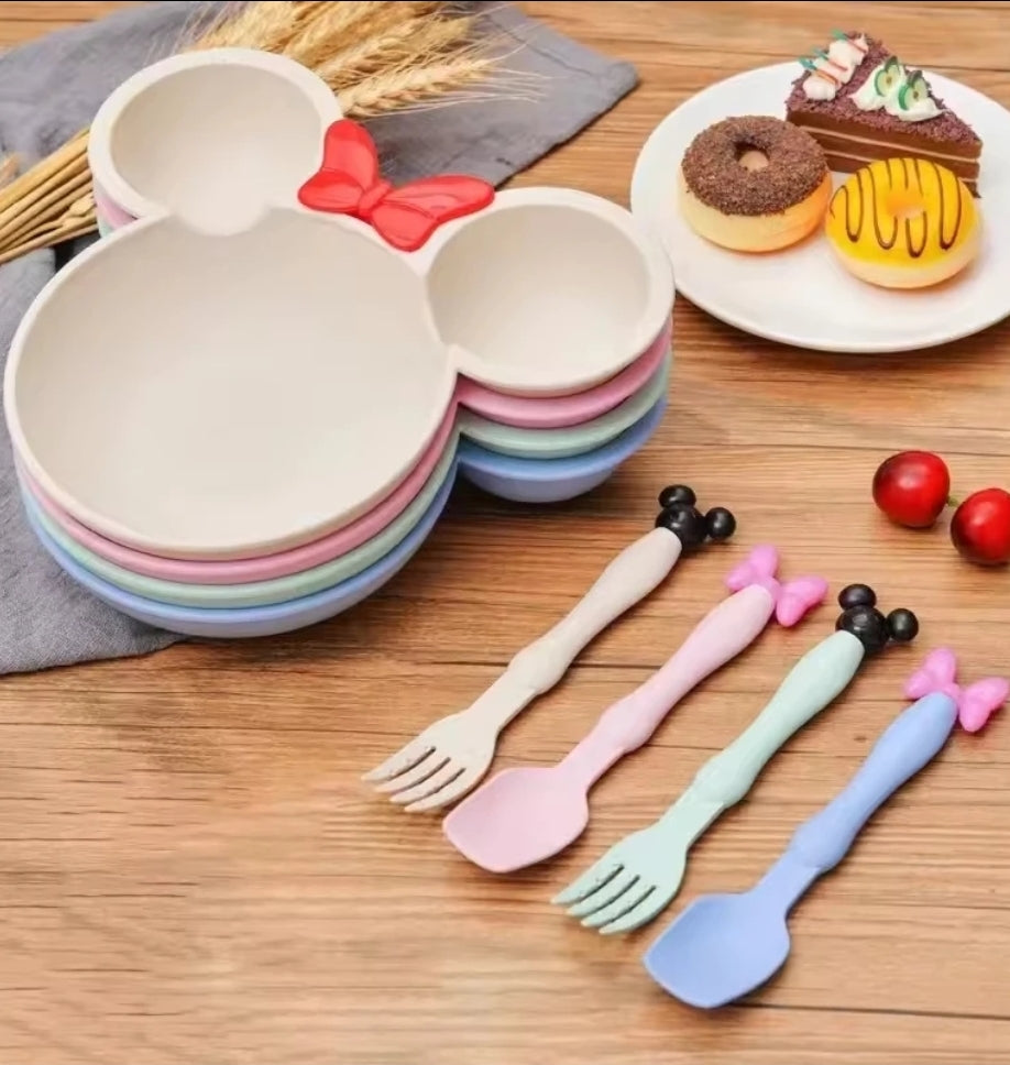 Silicone Suction Plate Mess-Free Mealtion
