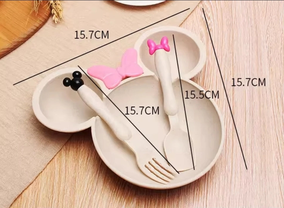 Silicone Suction Plate Mess-Free Mealtion