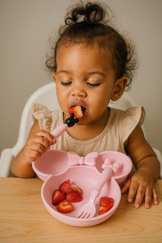 Silicone Suction Plate Mess-Free Mealtion