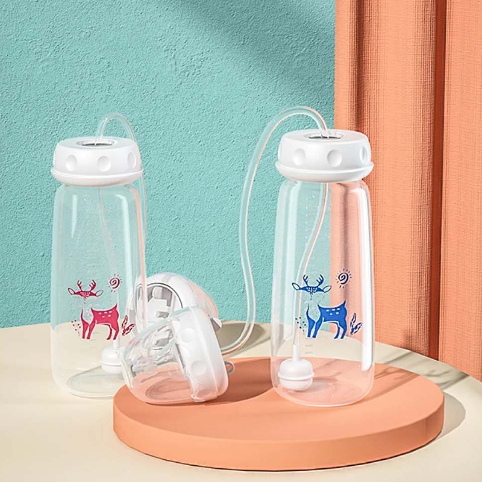 Anti-Colic Baby Bottle with Smart Straw